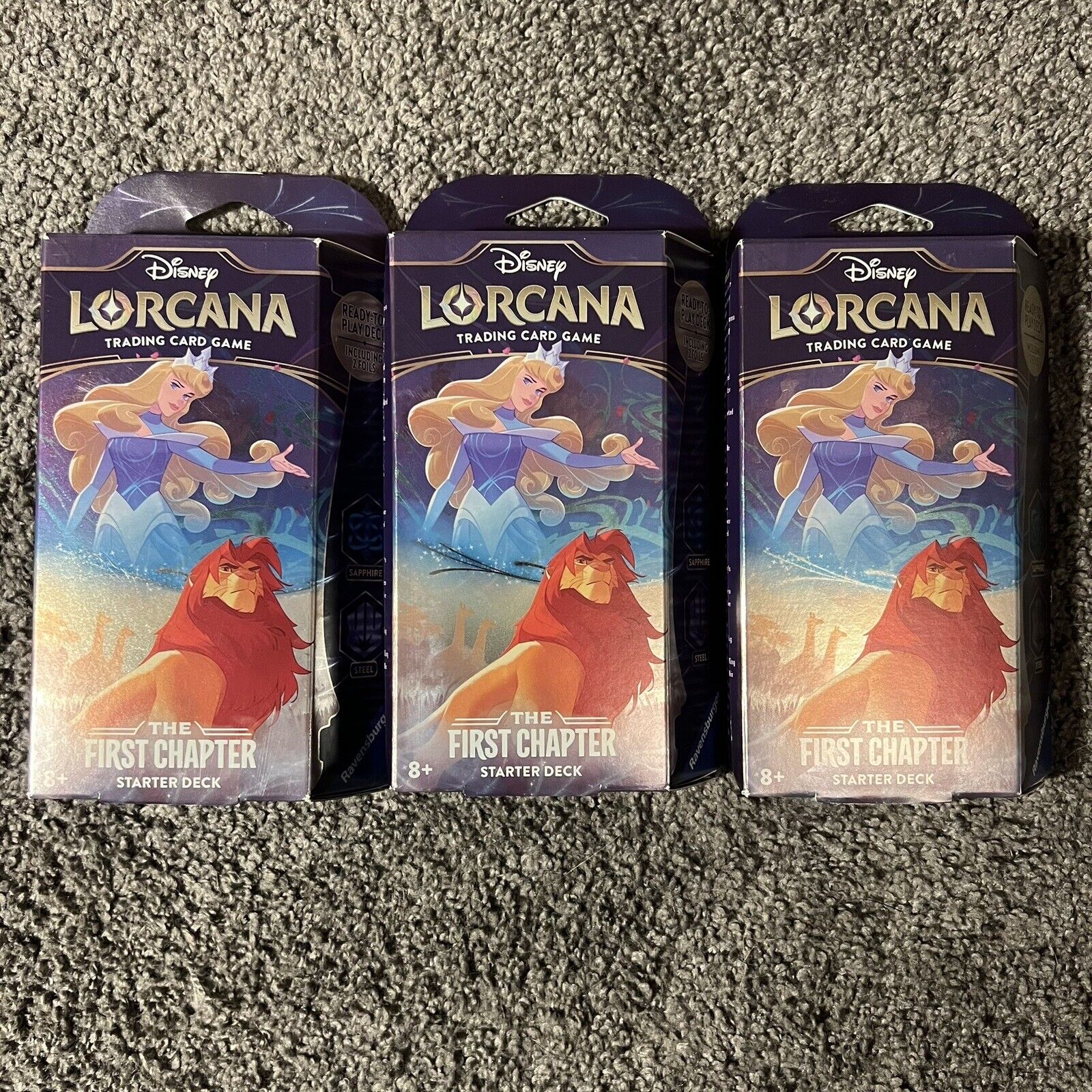 Disney Lorcana: The First Chapter Starter Deck - Sapphire & Steel (Aurora &  Simba) rendelés, bolt, webáruház