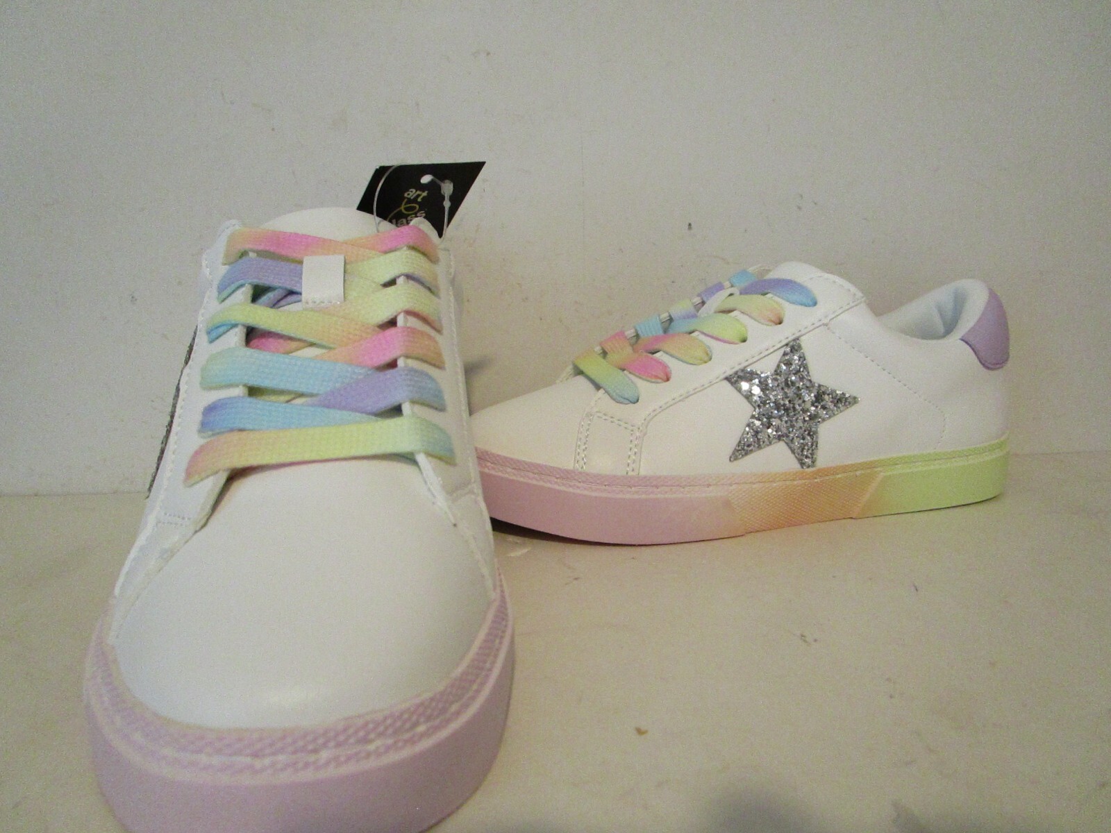 SAOLA Sneakers basse corte Art Class bambina Kaitlyn stringate moda arcobaleno taglia 4