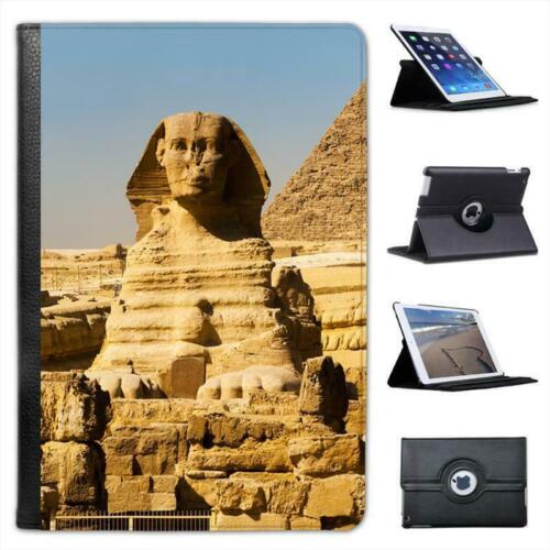 Great Sphinx of Giza In Egyptian Desert Folio Leather Case For iPad Mini - Afbeelding 1 van 3