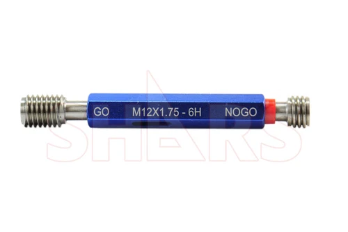 Shars M12 x 1.75 Thread Plug Gage GO & NO GO Class ANSI/ASME B1.16M standard !