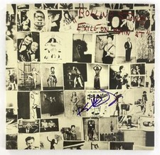 Keith Richards Rolling Stones Signed Autograph Album Record Exile on Main St BAS