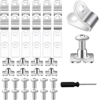 Hockey helmet visor goggles repair fasteners