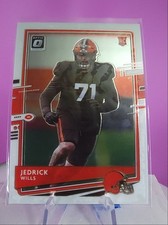 2020 Donruss Optic #119 Jedrick Wills - Cleveland Browns - Rookie
