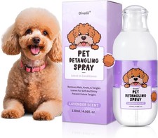 Dog  Cat Detangler  Dematting Spray   Leave-in Conditioner for Doodles, Poodle