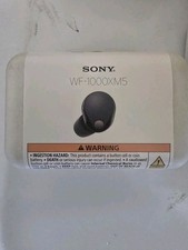 Sony WF-1000XM5 True Wireless Noise Canceling Earbuds - Black - BRAND NEW