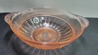 Vintage Anchor Hocking Coronation Pink Depression Glass Bowl 7 1/2"