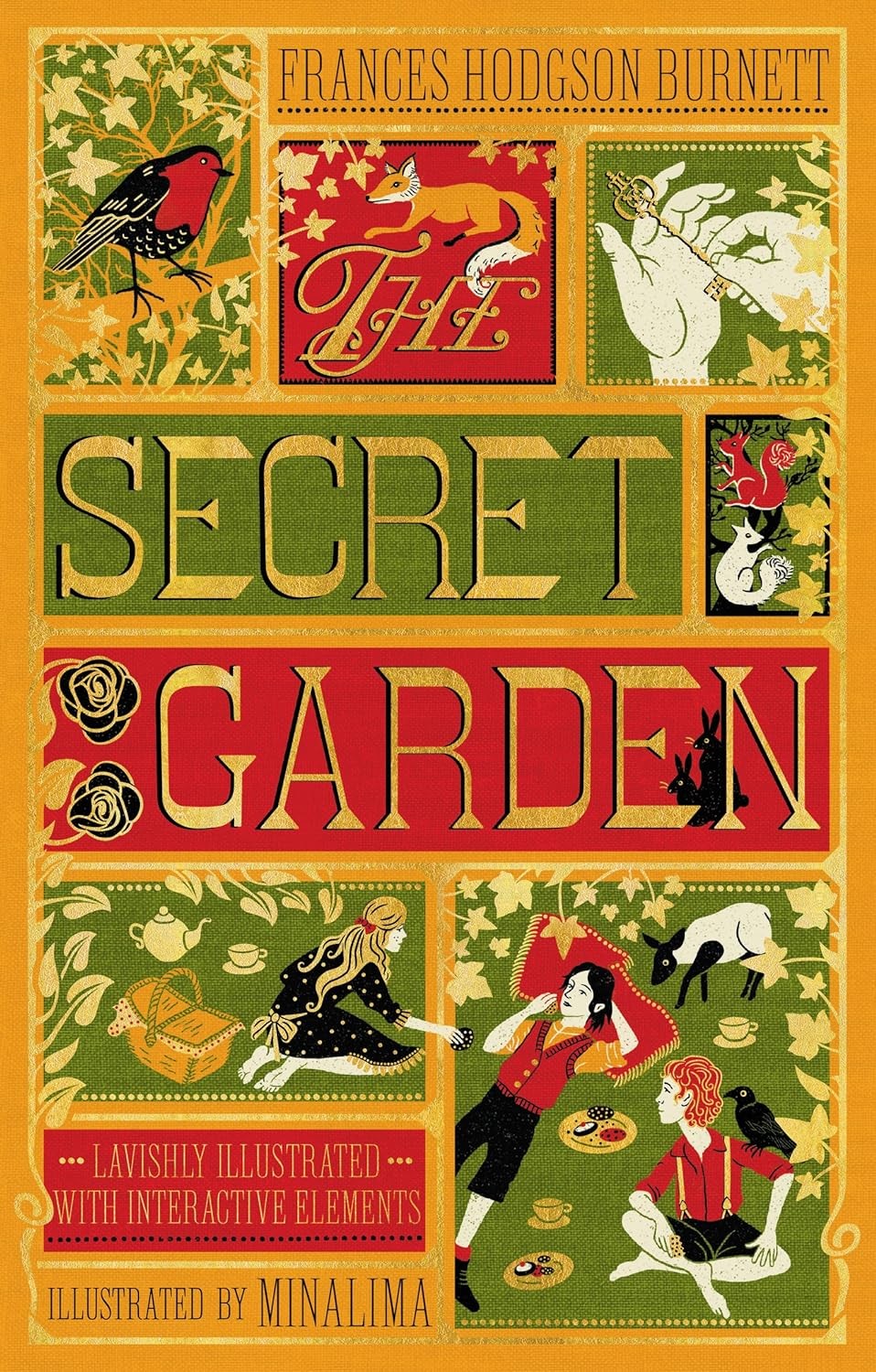 Harper The Secret Garden (Minalima Edition) (Illustrated With Interactive Elements): Orphaned Mary Lennox Uncovers A Hidden Garden's Healing Magic At By Harry Potter's Minalima Studio - Image 10