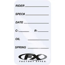 Factory Effex Suspension Spec Stickers 06-90021