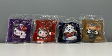 Bundle of 4 NIP 2024 McDonald  s Happy Meal Yugioh x Hello Kitty and Friends Toys
