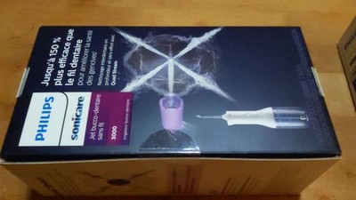 Philips Sonicare Cordless Power Flosser 3000 Water Flosser White Tips