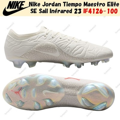 Nike Jordan Tiempo Maestro Elite SE Sail Infrared 23 IF4126-100 Men's Size
