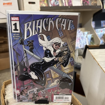 #ad BLACK CAT #1 TERRY DODSON 2ND PRINTING VARIANT NM 2025 $2.99