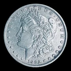 1902 Morgan Silver Dollar