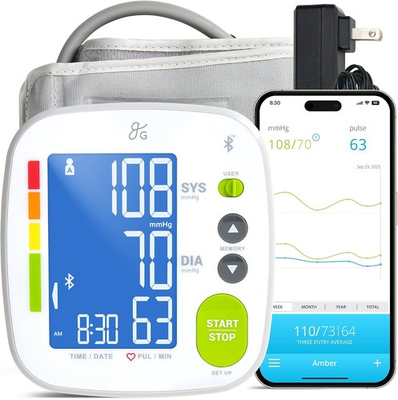 #ad #ad Bluetooth Smart Blood Pressure Monitor for Home Use – Automatic Digital Upper $65.00