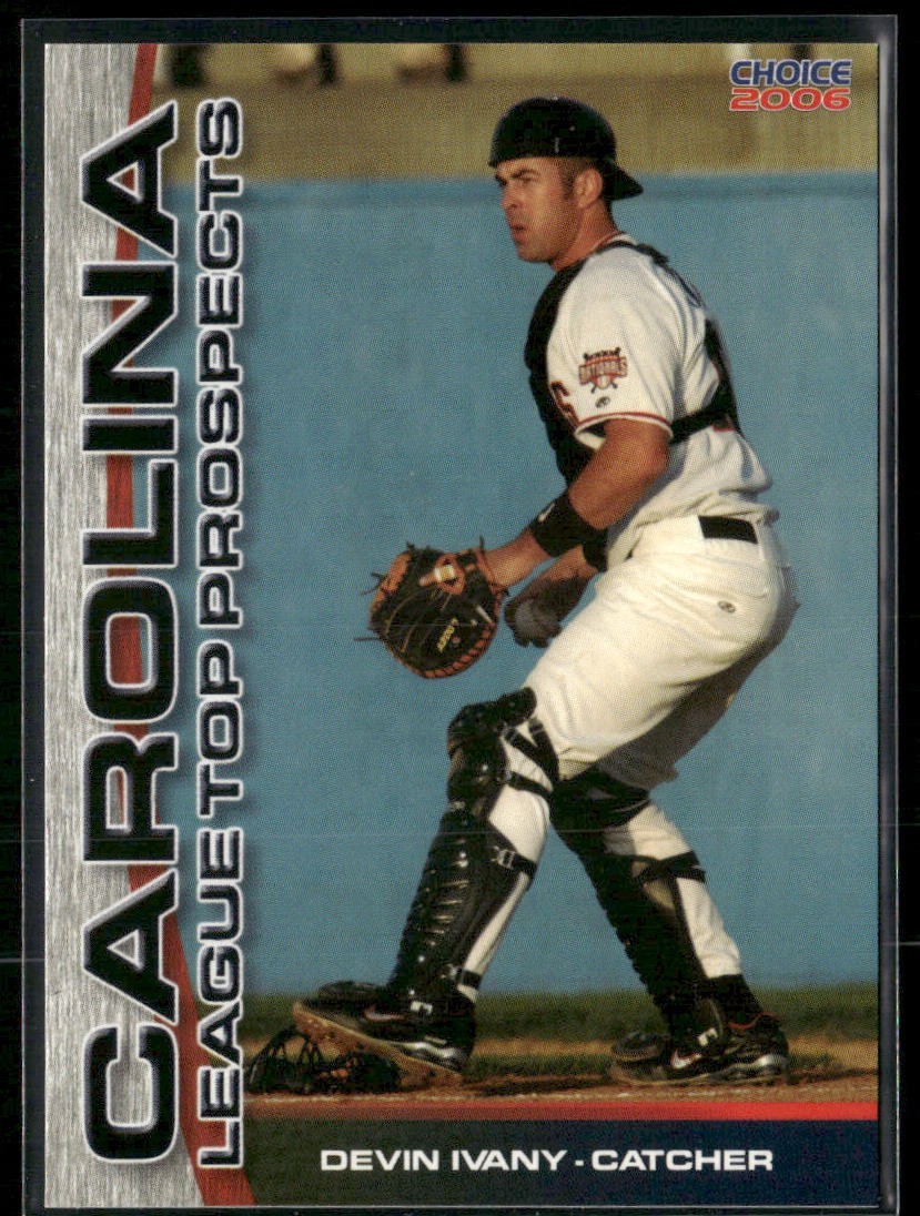 Devin Ivany 2006 Carolina League Top Prospects Set Card