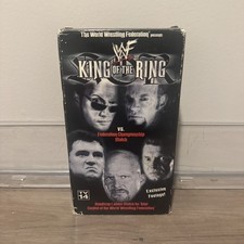 WWF King of the Ring 1999 VHS OOP Ex Rental The Rock Undertaker McMahon Rock