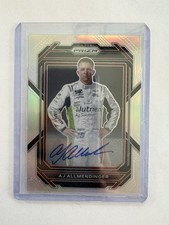 AJ Allmendinger 2023 Panini No. 41 Signed Autographed NASCAR Card