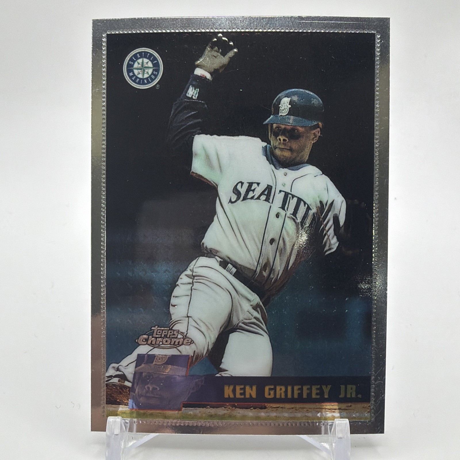 Ken Griffey Jr. 1996 Topps Chrome #70 Seattle Mariners