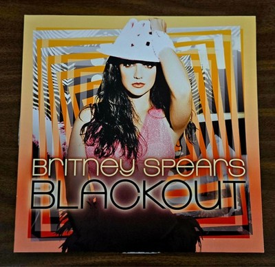 Britney Spears LP Record Blackout Clear Black Yellow Red Splatter