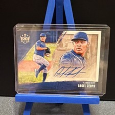 Angel Zerpa Autograph 2022 Panini Diamond Kings Kansas City Baseball Card