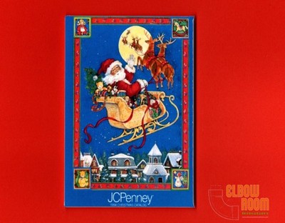 JC Penney 1994 Christmas catalog cover art 2x3'' fridge/locker magnet