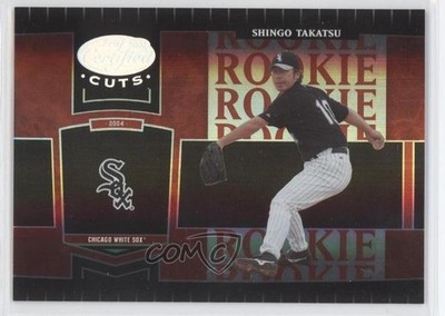 2004 Leaf Certified Cuts Marble Red 33/100 Shingo Takatsu #297 Rookie RC 0u7