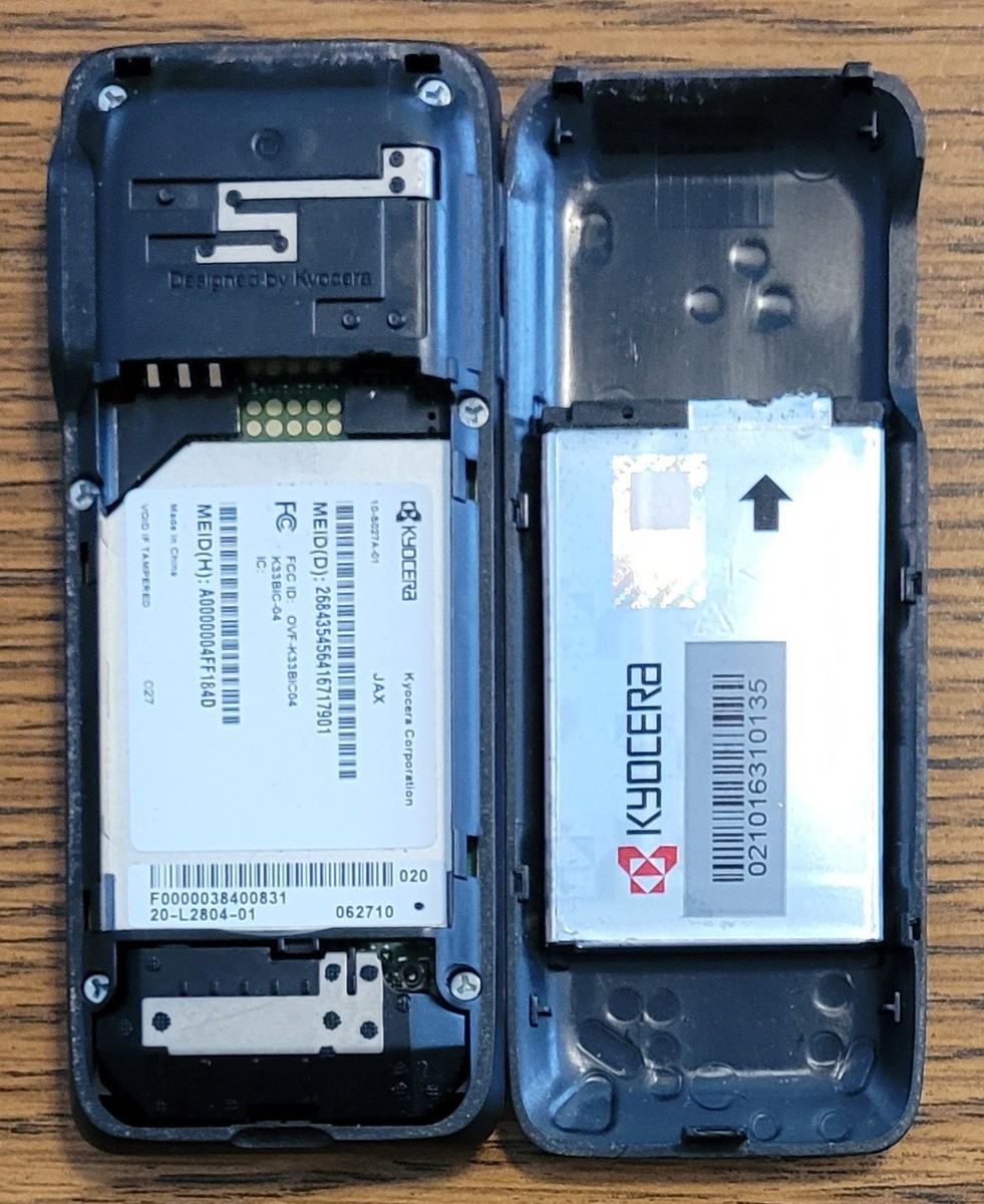 Kyocera Jax / S1300 - Black ( Assurance Wireless by Virgin Mobile
