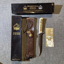 Puma Bowie Knife 116396 08/RC With Leather Sheath, Box, Paperwork