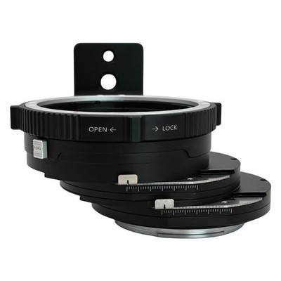 XPIMAG Double Shift Lens Mount Adapter for Hasselblad V to Fujifilm GFX Camera