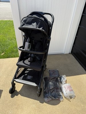 Mompush Velo Lightweight Travel Stroller, Compact & Airplane-Friendly Design