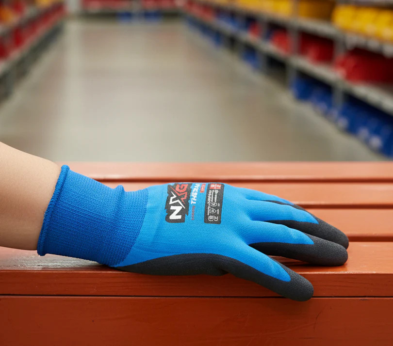 NXG Thermal Fleece FC Safety Gloves T-3210 - Pack of 6 | Thermal Grip | Water... — image 6