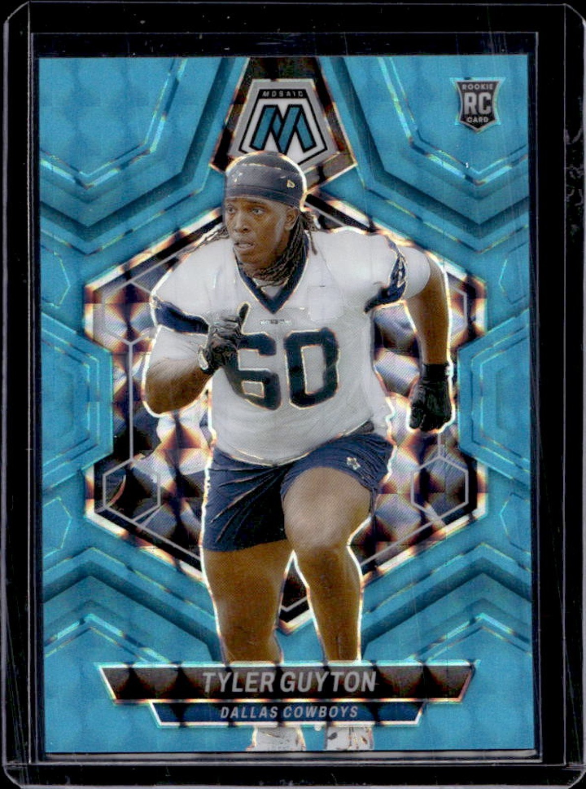 Tyler Guyton Panini Mosaic #329 Blue Fluorescent