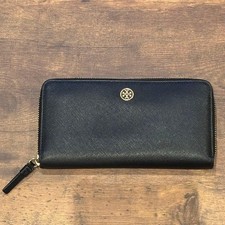 Tory Burch Black Long Wallet