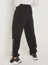 PINK VICTORIA'S SECRET FLEECE BAGGY CAMPUS SWEATPANTS PANTS size M