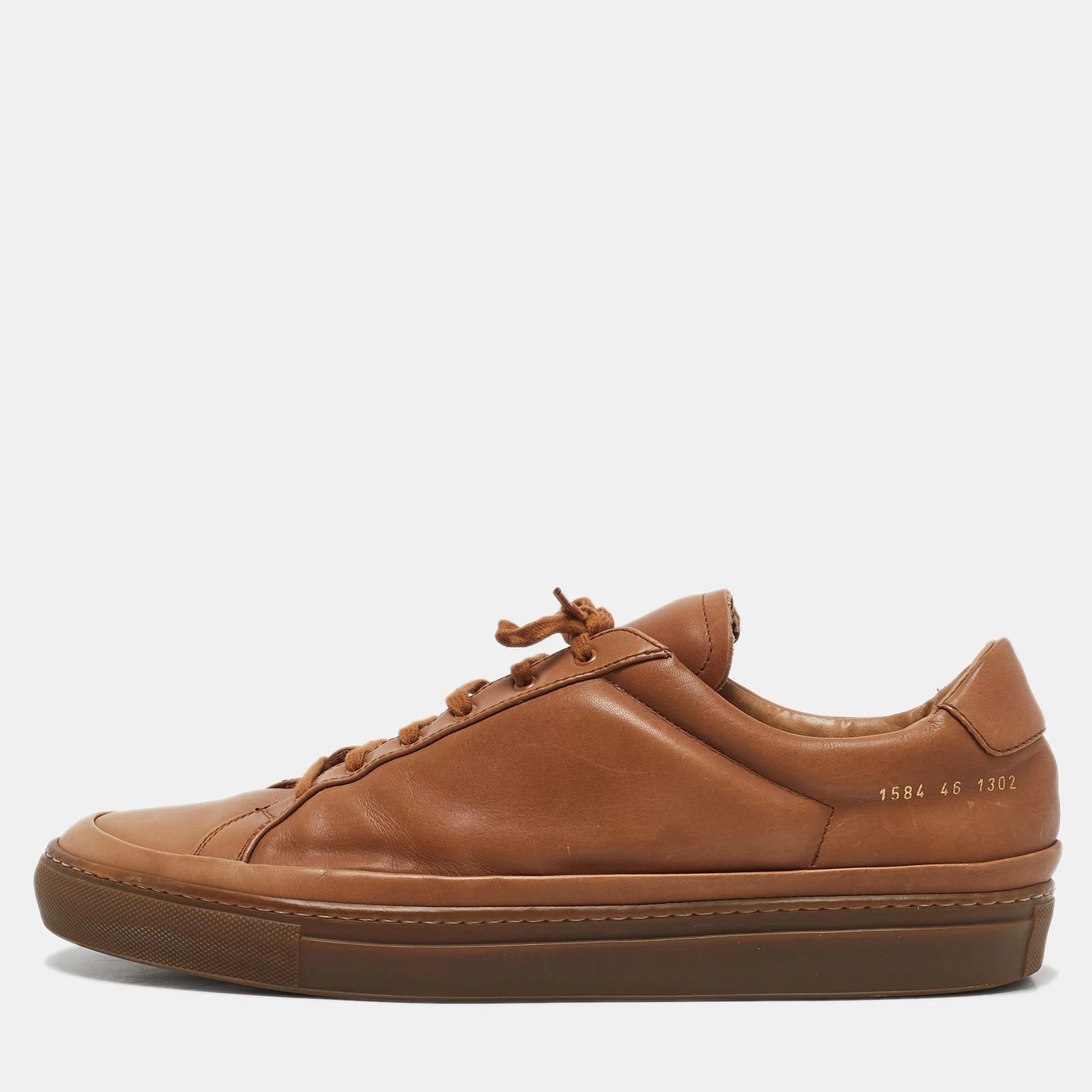 Common Projects Sneaker stringate Achille in pelle marrone taglia 46