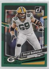 2023 Panini Donruss Press Proof Green David Bakhtiari #108 16qy