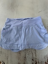 Lululemon Run: For All Skirt Lavender Dusk Women  s Size 6