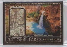 2018 Goodwin Champions National Parks Vintage Map Relics 19/19 Grand Canyon i9i