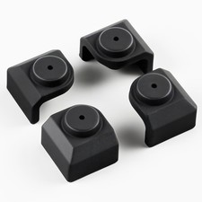 Stove Grate Feet Replacement Parts for Range Cooktop - 4 Rubber Bumpers Pads