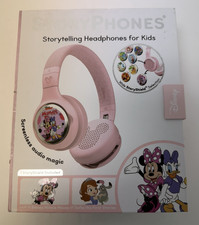 StoryPhones Disney | Pink | Minnie Mouse | Kids Bluetooth Headphones StoryShield