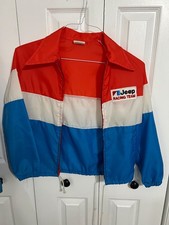 Vintage Children's JEEP/American Motors Racing Team Red White  Blue Windbreaker