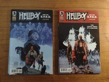 HELLBOY and the BPRD #1 GHOST SHIPS OF LABRADOR MAIN & VARIANT DARK HORSE COMICS
