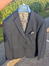 Sean Alexander Men's Navy Blue Blazer Jacket Suit 38S