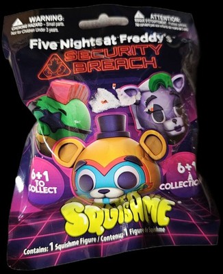 Five Nights At Freddy's * Security Breach * Squish Me * Blind Bag * New/Sealed *