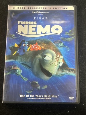 Finding Nemo (DVD, 2003, 2-Disc Set) Disney Pixar Collector s Edition Excellent 