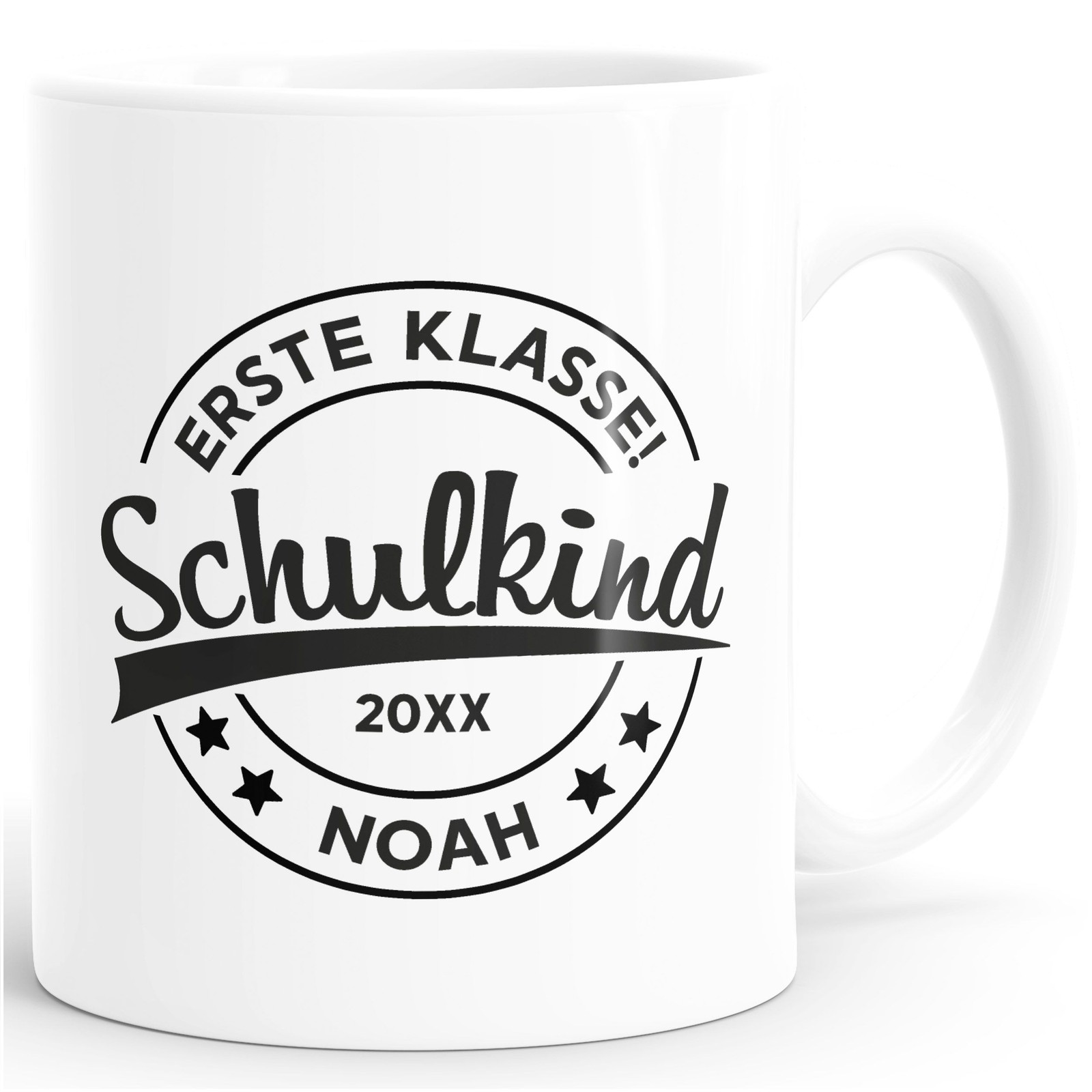 Kindertasse Kunststoff Geschenk Einschulung Erste Klasse Schulkind 2025 4490₽