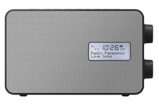 Panasonic RF-D30BTEB-K DAB Radio Bluetooth USB Charging Black Light Box Damage