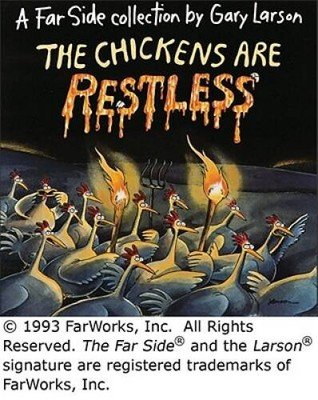 #ad The Chickens Are Restless Paperback By Larson Gary GOOD $5.06
