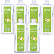 ECOS Dish Soap Pear 25 fl.oz / 739 mL Each Pack of 6
