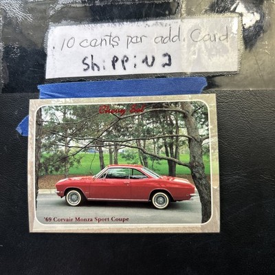 Jb9d 1992 Chevy Set Chevrolet #64 Corvair Monza 1969 Sport Coupe